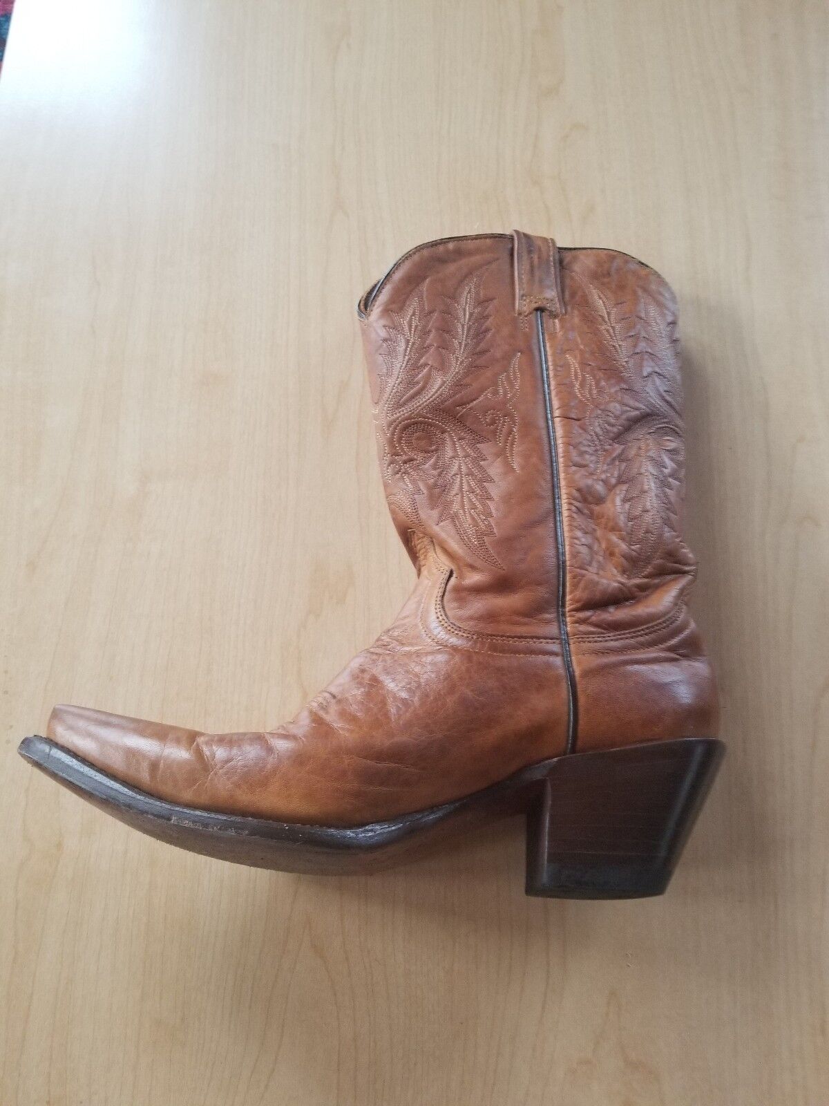 Stetson Western Boots Womens 13"  Brown Size 9.5 excellent condition