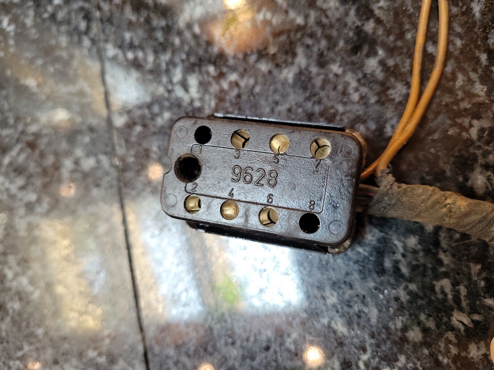 Mercedes 560SL Tail Light Wire Harness Oem Original With Hardware 1981