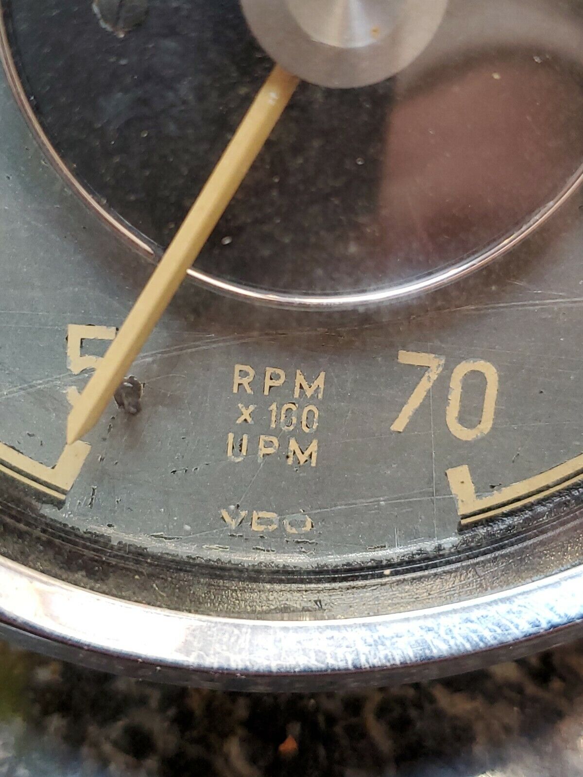 Mercedes 300SL Gullwing Tachometer gauge original 7000rpm 1985420116 used w198