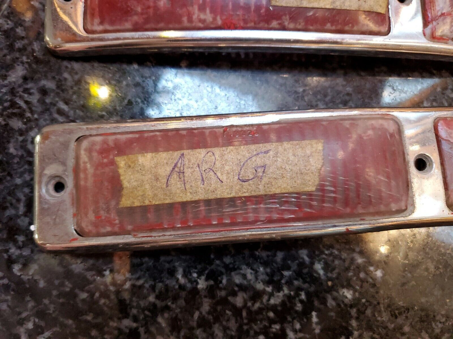 Mercedes 300SL Gullwing 1954-63 w198 tail light Lens left right oem euro pair