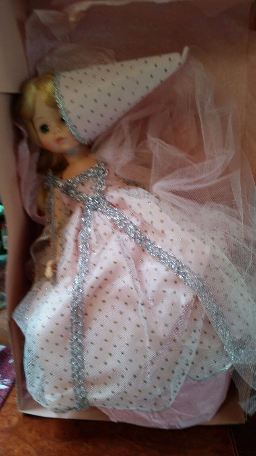 Madame Alexander Fairy Godmother Doll 17" In original paper box with packing