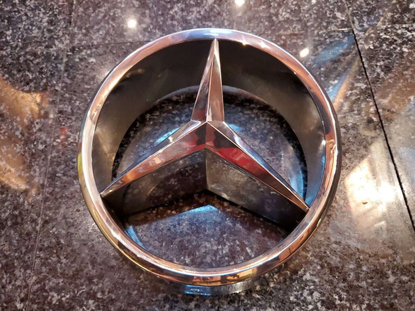 Mercedes 560SL Grill Star 450SL 560SL 380SL 500SL Barrel star oem solid metal