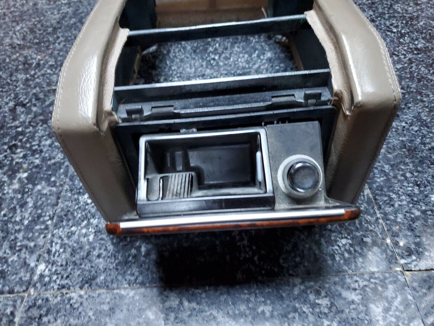Mercedes S600 Coupe Rear Armrest Center Console Gray v12 92-99 c140 cl500 500sec