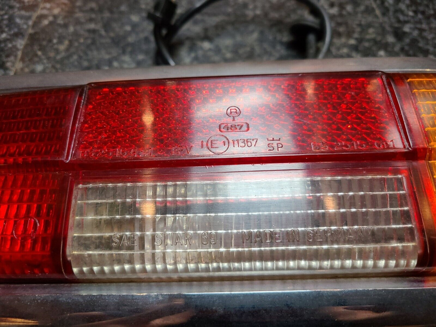 Mercedes 280SEL right tail light assembly 1088260851 OEM used W108