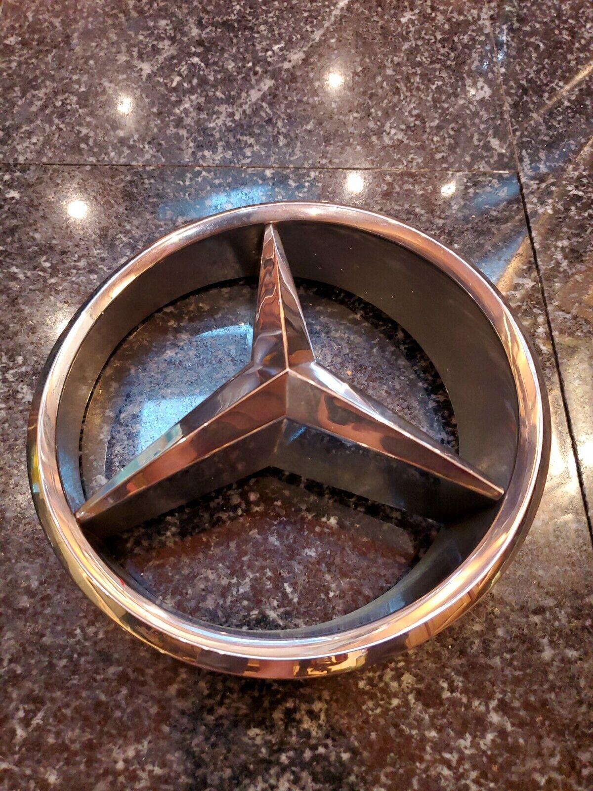 Mercedes 560SL Grill Star 450SL 560SL 380SL 500SL Barrel star oem solid metal