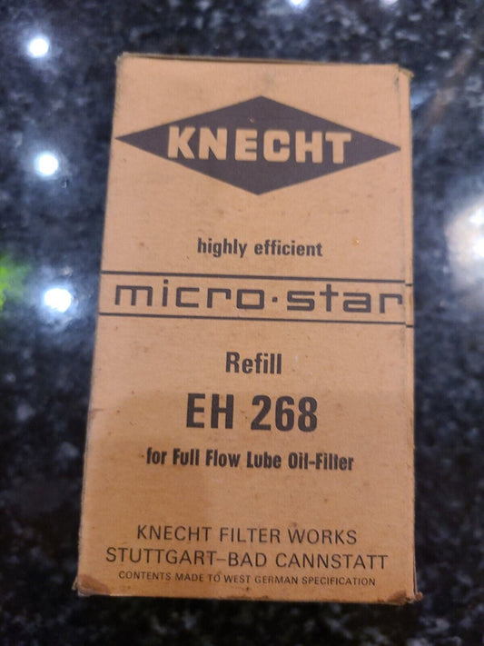 Knecht oil filter micro-star EH 268 Knecht Filter Works Stuttgart-Bad Cannstatt