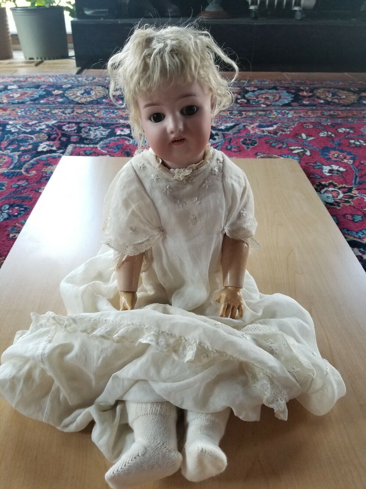 1870-1925 Simon & Halbig 21" German Bisque Doll from Collection with provenance