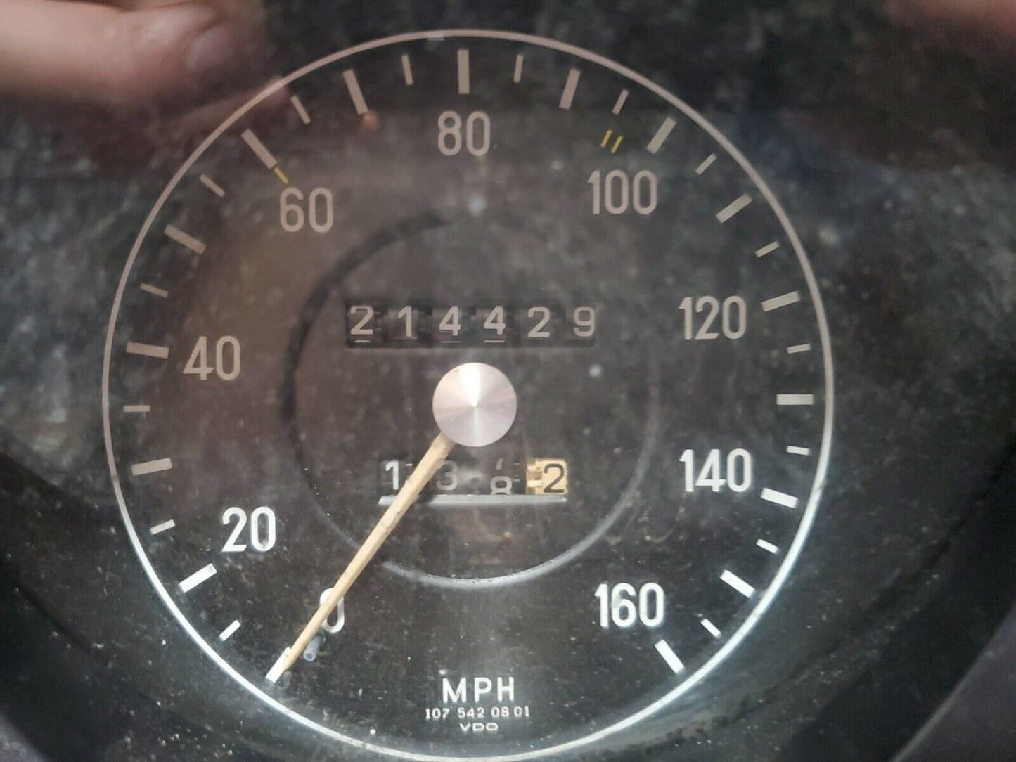 Mercedes 450SL Instrument Cluster Speedometer Gauge 350SL 1972-1975 R107 c107