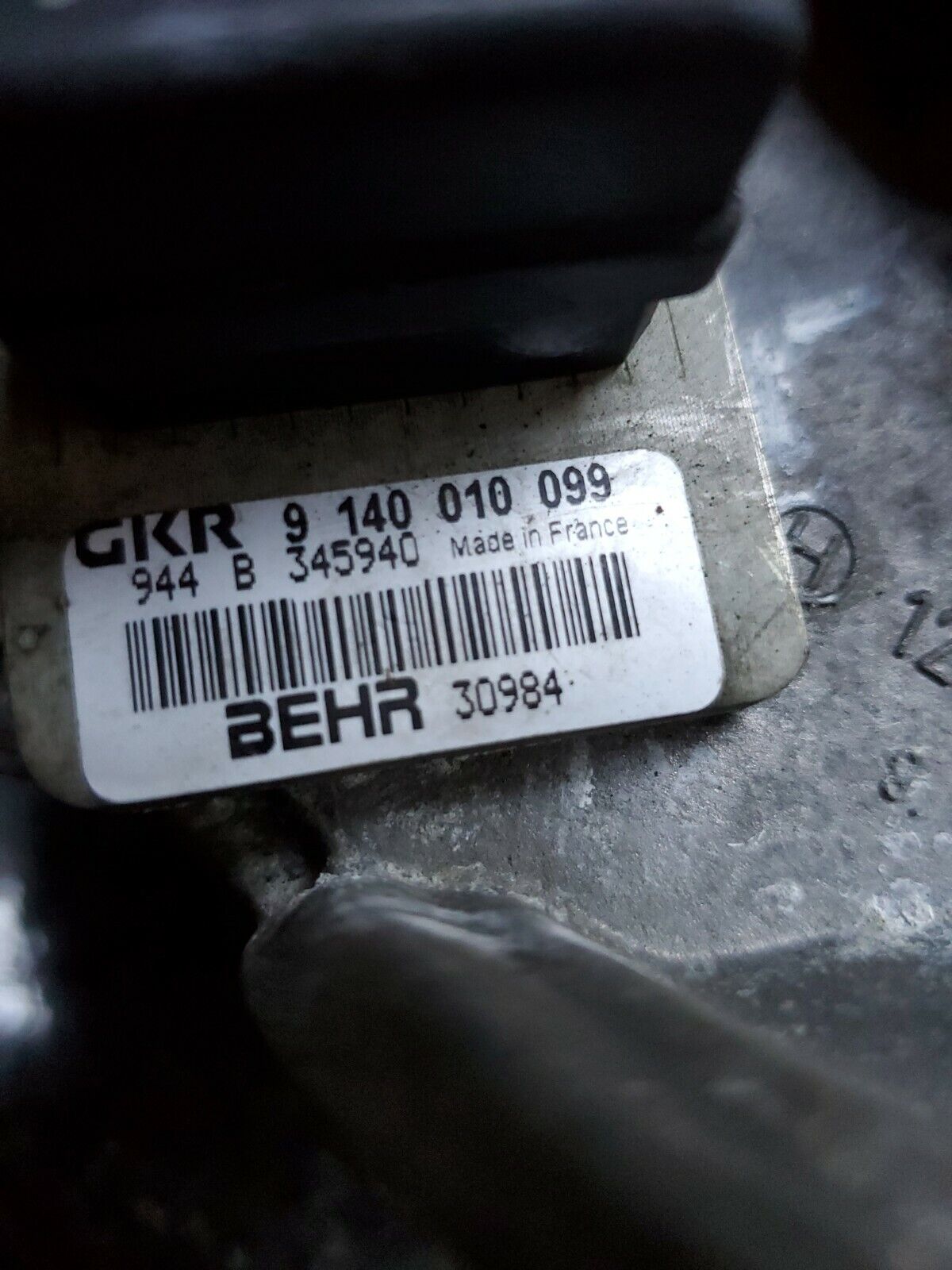 Mercedes S600 coupe heater fan blower motor Behr regulator 1408300508 OEM Tested