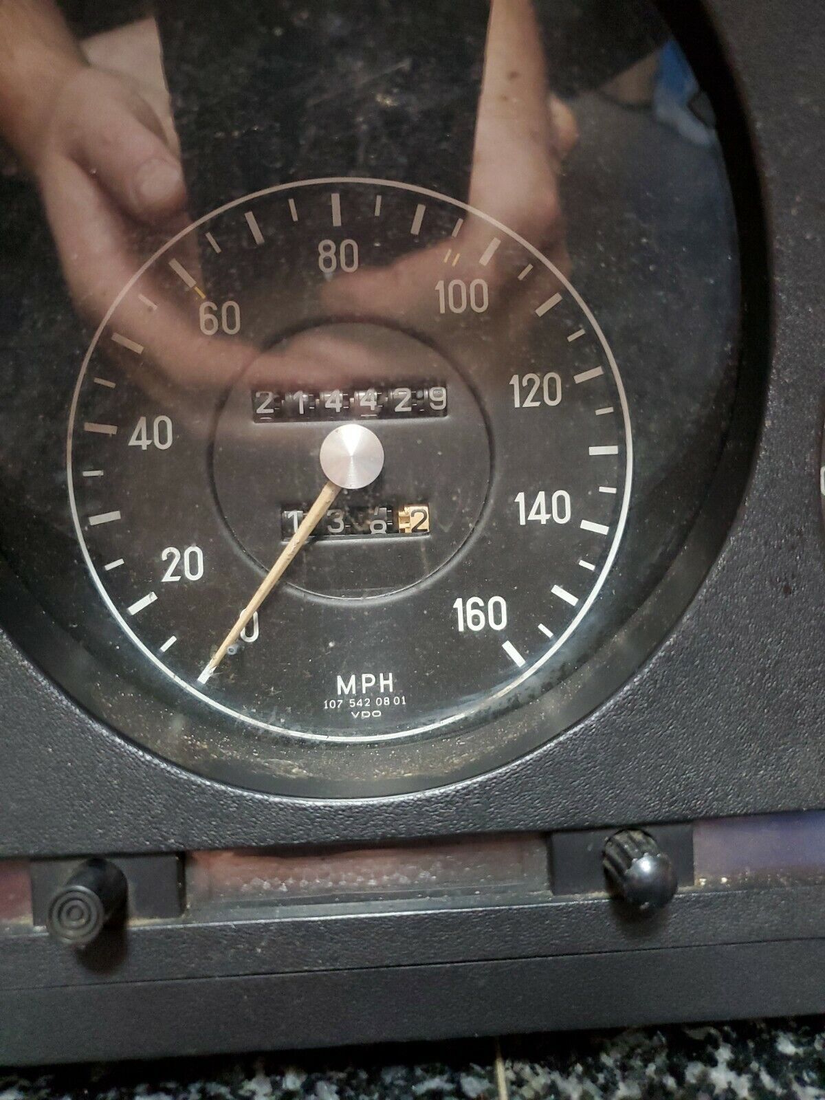 Mercedes 450SL Instrument Cluster Speedometer Gauge 350SL 1972-1975 R107 c107