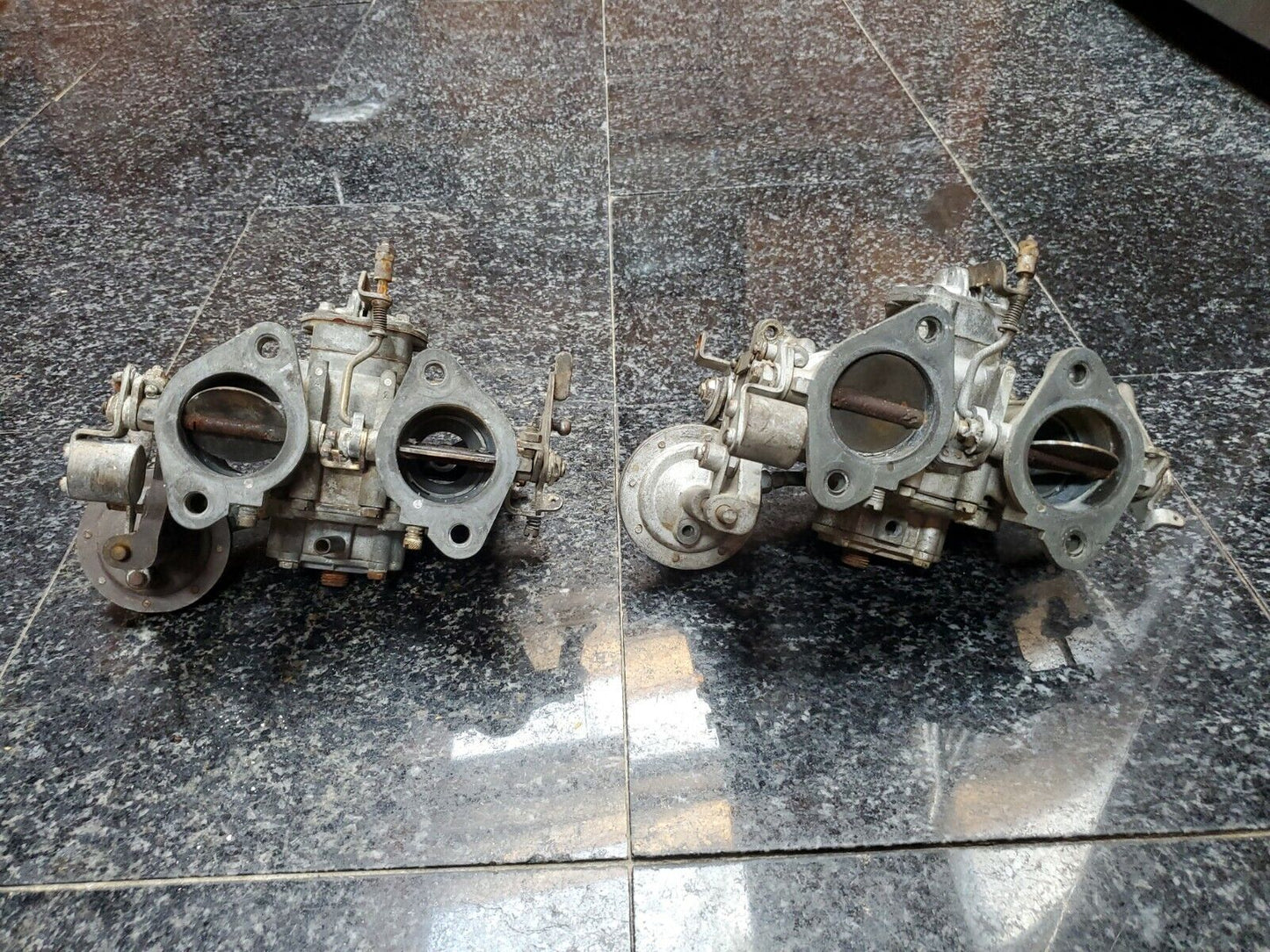 Mercedes 190SL Solex Carburetor PHH 44 OEM original W121 matched pair 2 Original