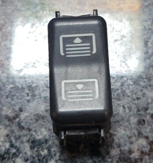 92-99 Mercedes S600 Coupe Rear Window Roller Blind Switch 1408206110 Tested Oem