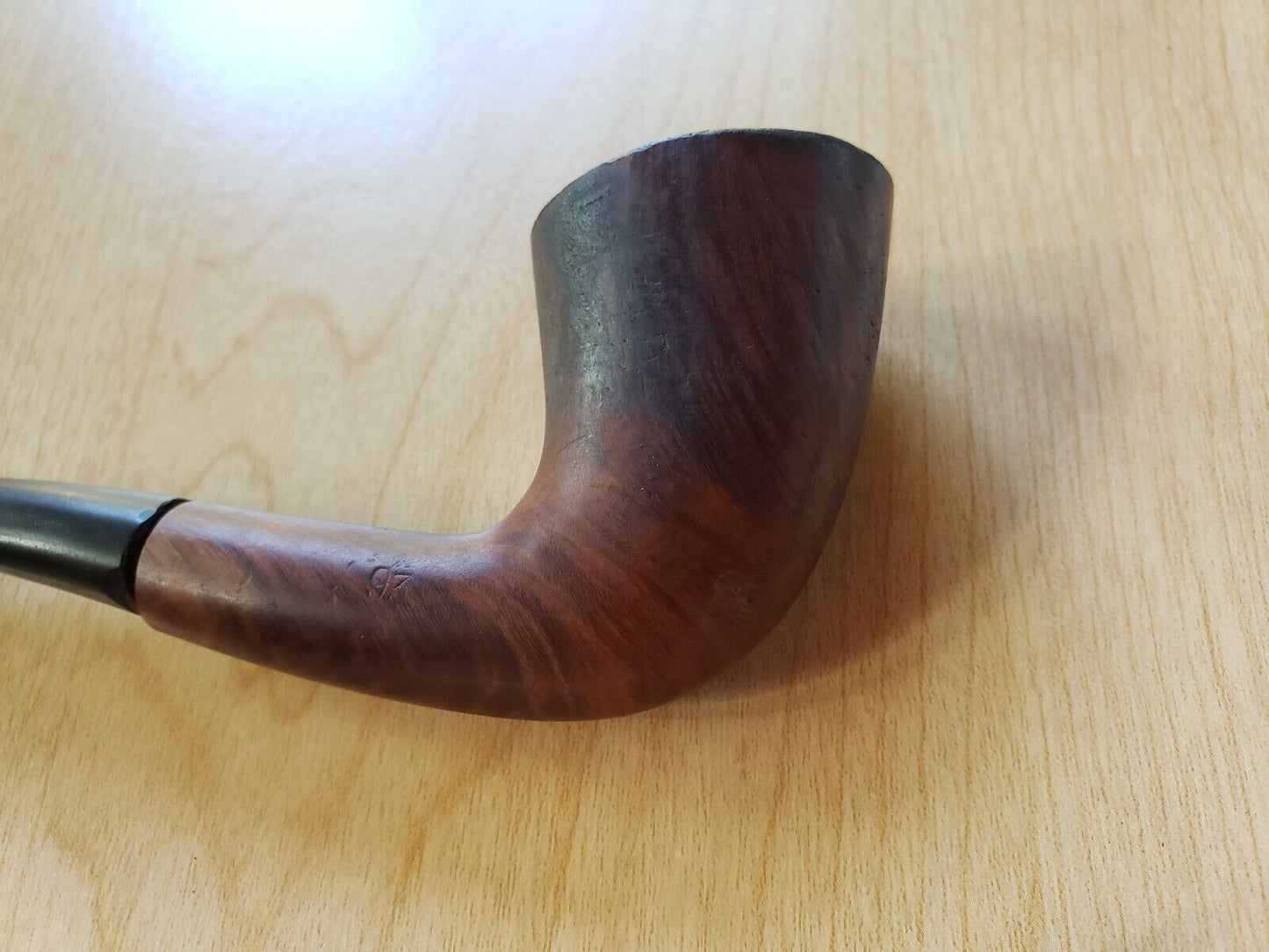 Cherry ROPP Regence #93 smoking pipe 5.75" approx early 1900's