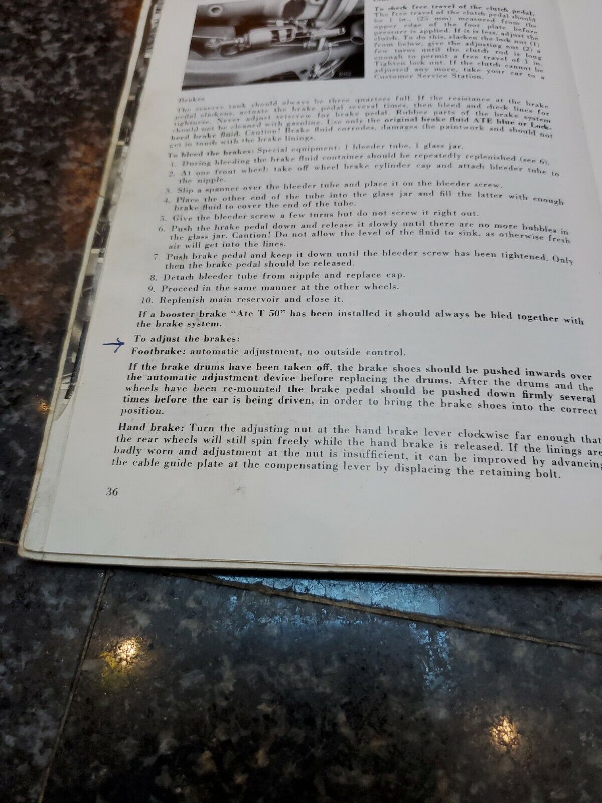 1955 Mercedes Benz 190SL Instruction Manual book Original Edition B w121 oem