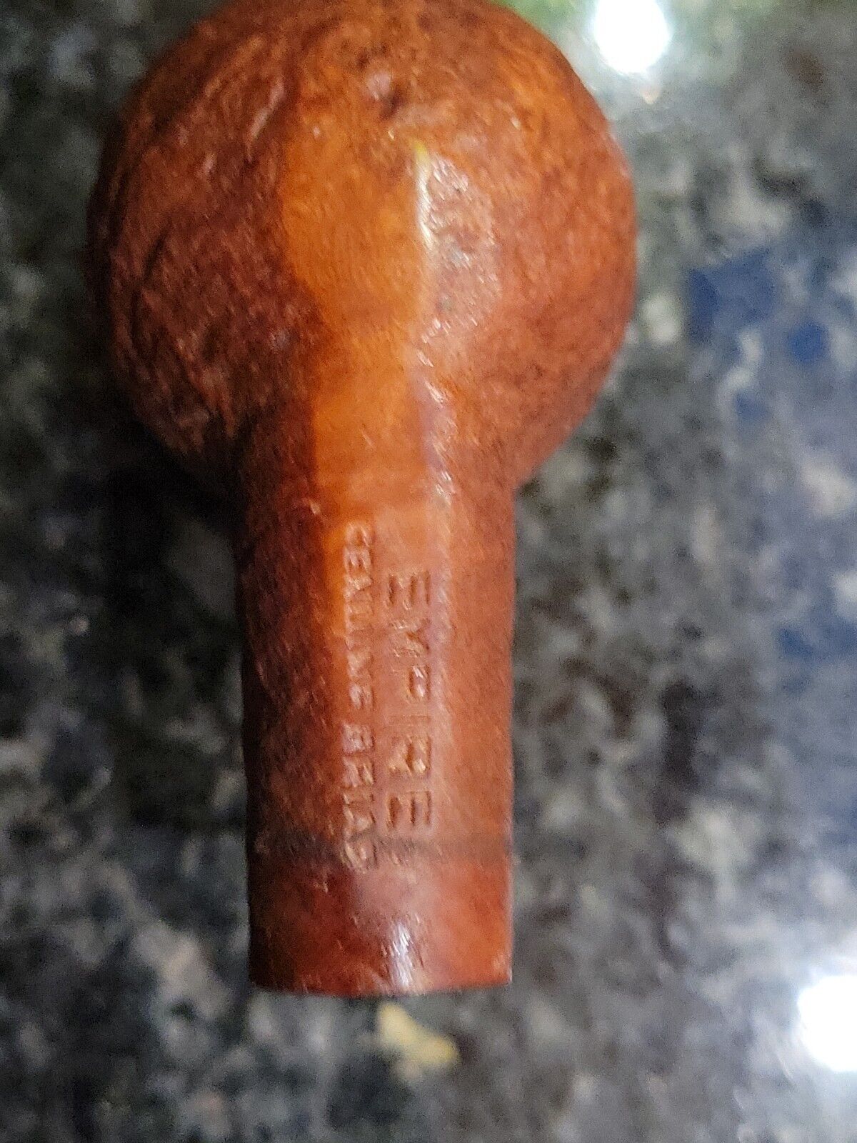 Vintage smoking pipe Briarwood Labeled Empire Genuine Briar No Stem
