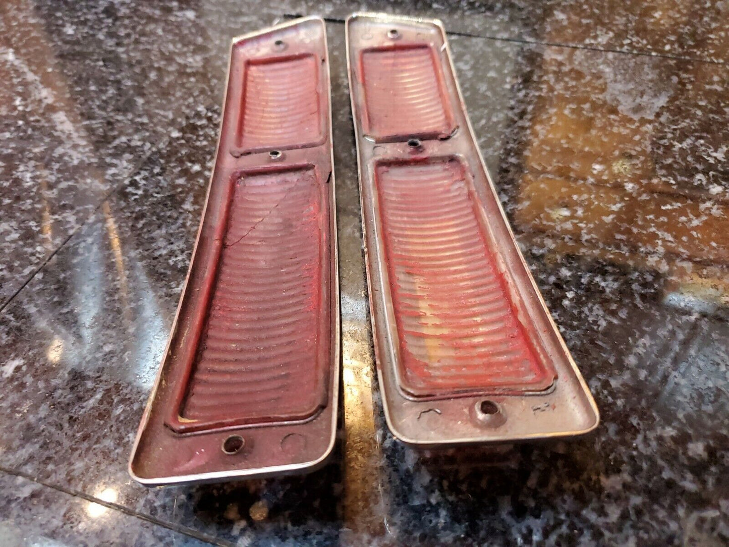 Mercedes 300SL Gullwing 1954-63 w198 tail light Lens left right oem euro pair