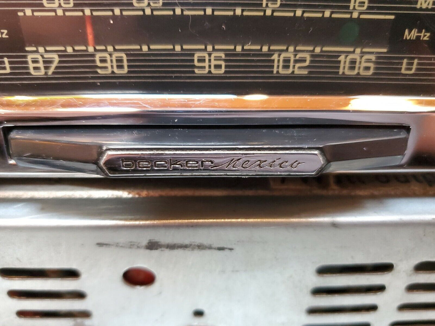 Becker Mexico TG Radio 7 watt Mercedes 190SL 300SL w121 w198 amplifier bracket